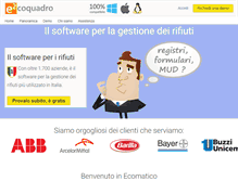 Tablet Screenshot of ecomatico.it